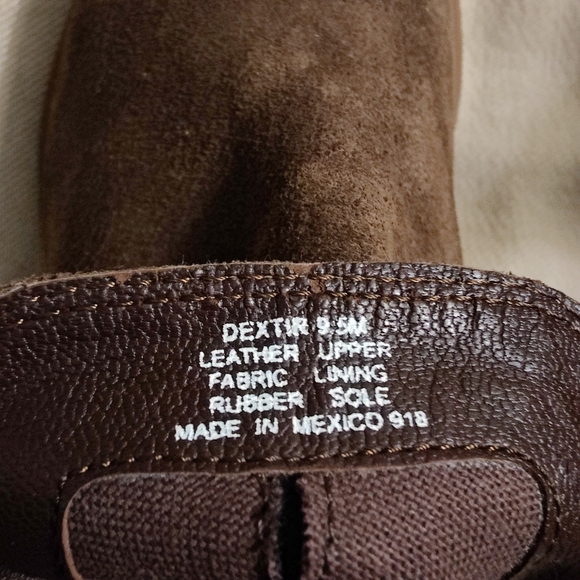 Steven by Steve Madden Dextir Leather Suede Ankle bootie, Sz 9.5 - Picture 7 of 12